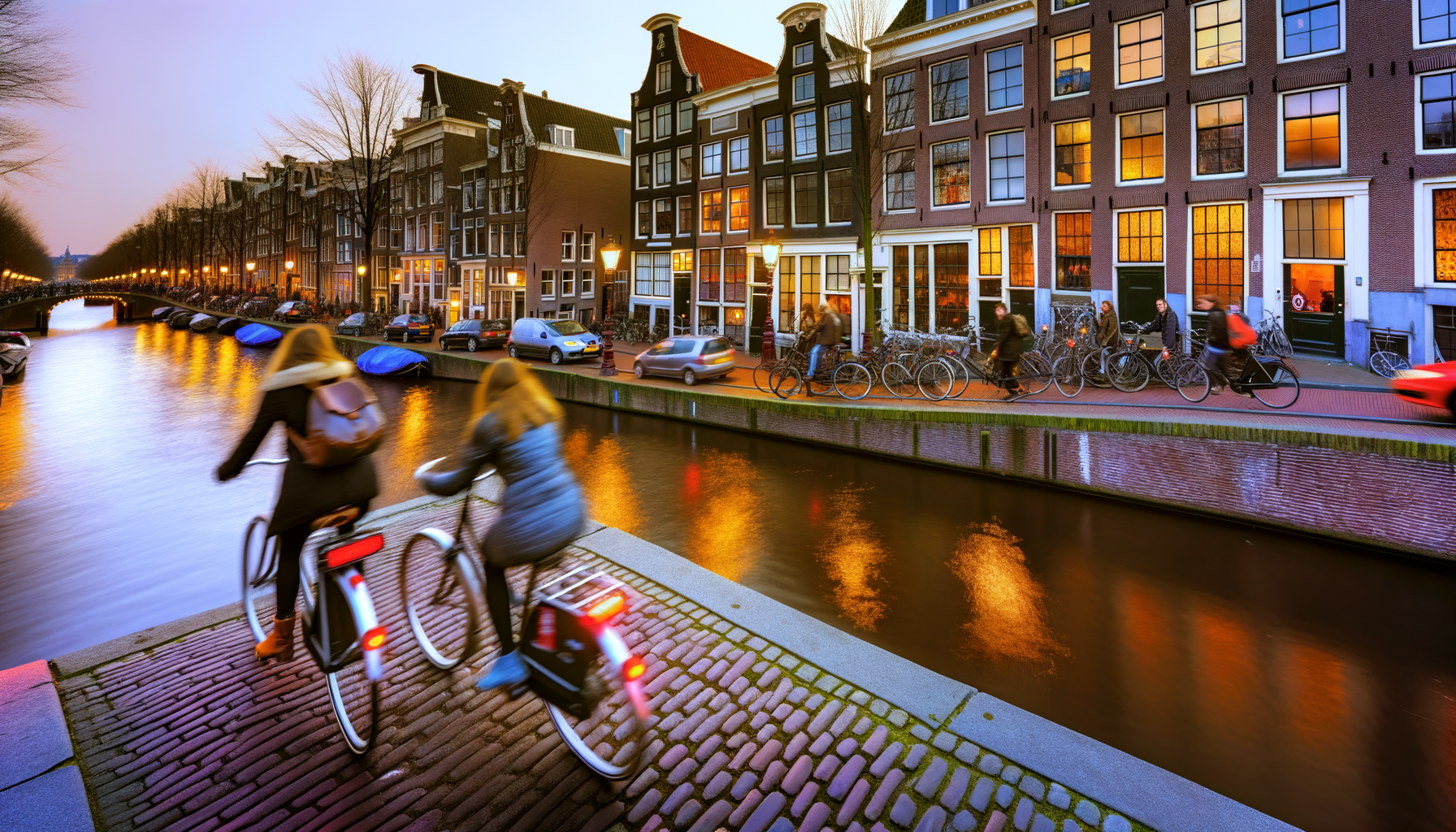 "Amsterdaze: A Journey Through Canals and Culture"